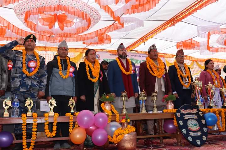 शिक्षासंगै  खेलकुदको बिकास अपरिहार्य : मन्त्री सिंह