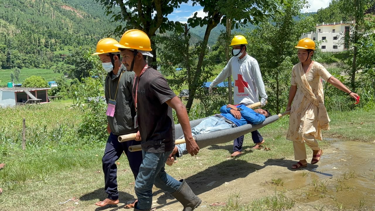 कुमाखमा विपद् व्यवस्थापन स्वयंसेवकको क्षमता अभिवृद्धिका लागि चारदिने तालिम