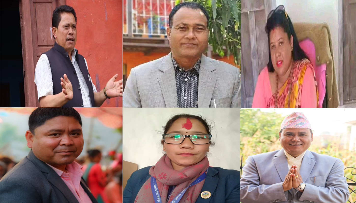 सल्यानका पाँच स्थानीय तहमा पुरानै अनुहार