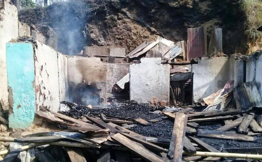  सल्यानको एक घरमा आगलागी हुँदा पाँच लाख बराबरको क्षति 