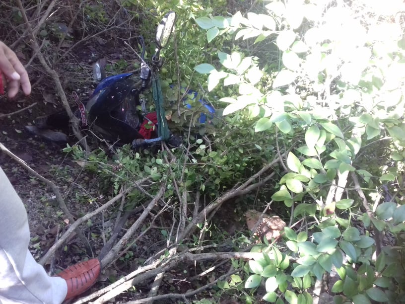 सल्ली चौरजाहरी सडकमा मोटरसाइकल दुर्घटना 