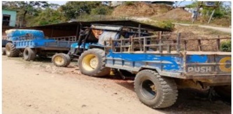सल्यानमा अवैध बालुवा उल्खनन् तथा ढवानी गर्ने दुई ट्याक्टर नियन्त्रणमा 