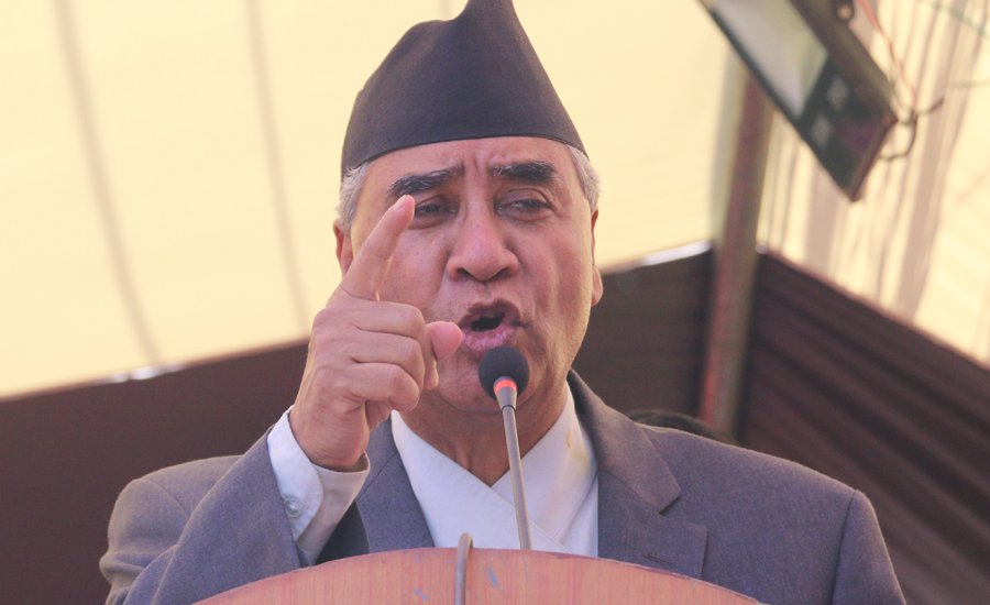 अध्यादेशमा प्रधानमन्त्रीको नियोजित नियत : देउवा