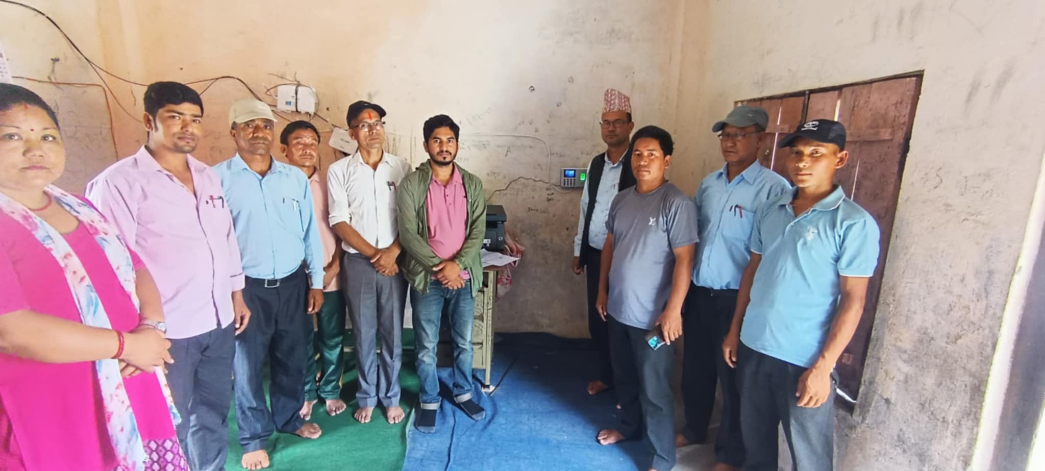 बनगाड कुपिण्डे नगरपालिकाका ४७ कार्यालयमा ई- हाजिरी जडान  