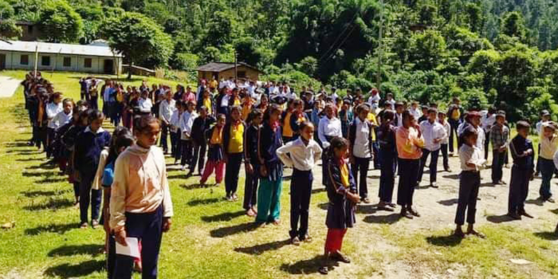 बनगाड कुपिण्डेका विद्यालय आजबाट सञ्चालन