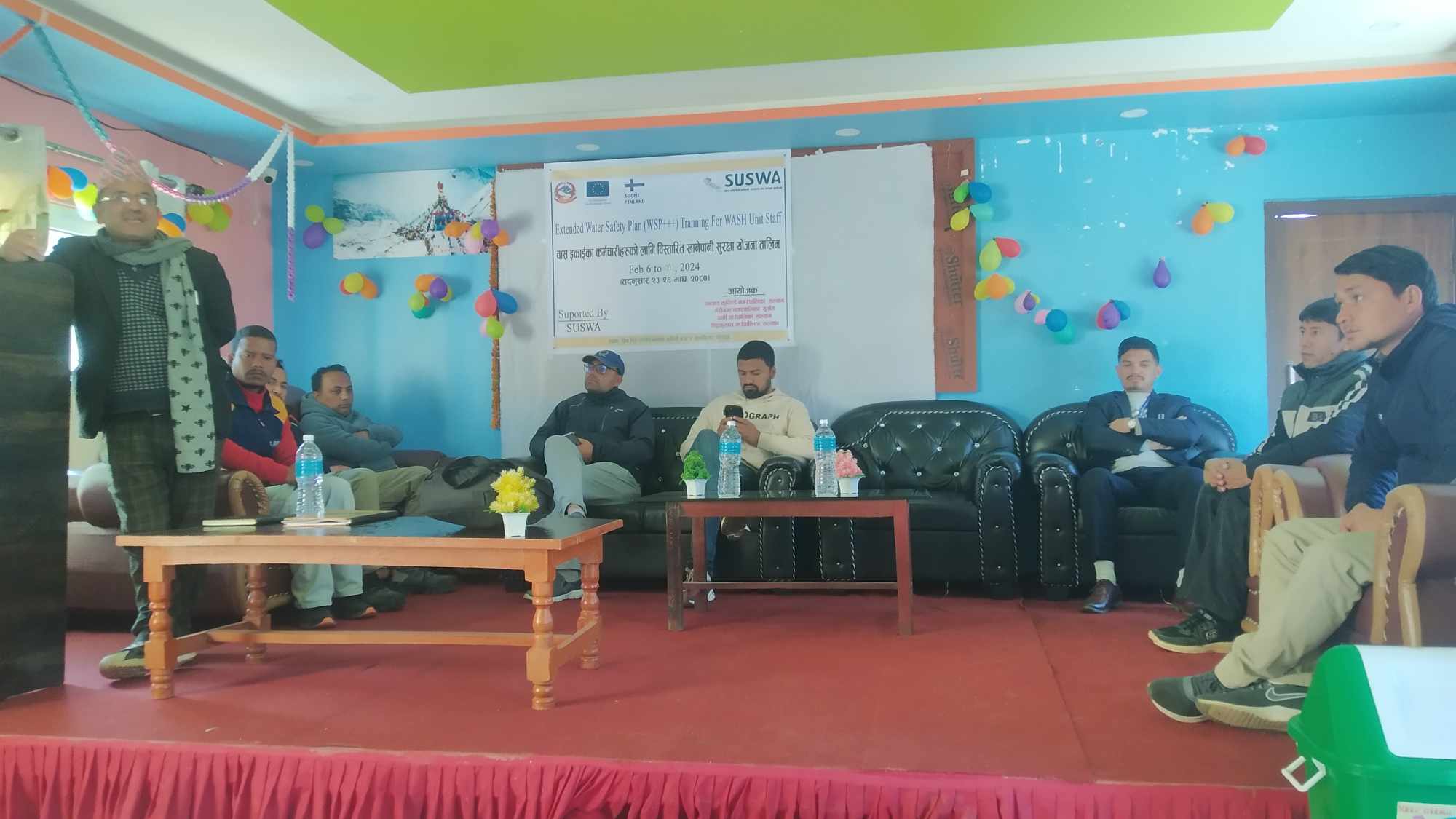 सल्यानका चार पालिका वास इकाई कर्मचारीहरूलाई सुरक्षित खानेपानी सम्बन्धी तालिम बनगाडमा सुरु