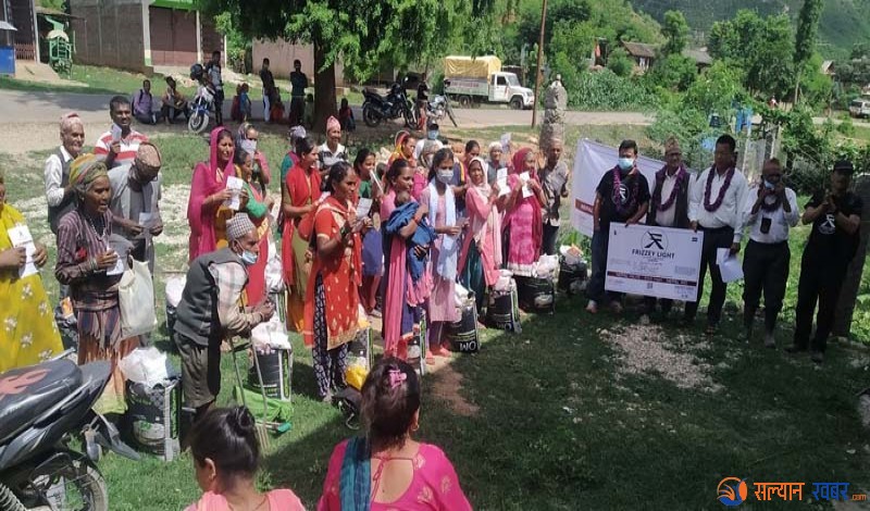 फ्रीजी लाइफ अस्ट्रेलिया सस्थाद्धारा सल्यानका विपन्न समुदायलाई राहत वितरण 