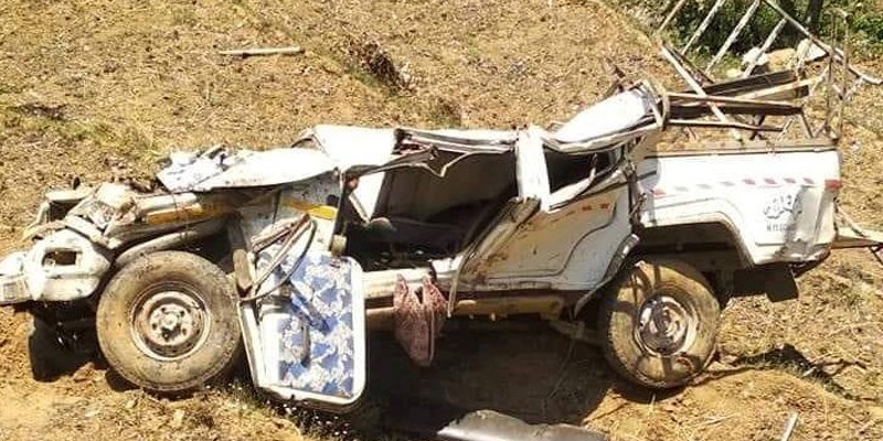 दार्चुलामा जीप दुर्घटना हुँदा तीन जनाको मृत्यु
