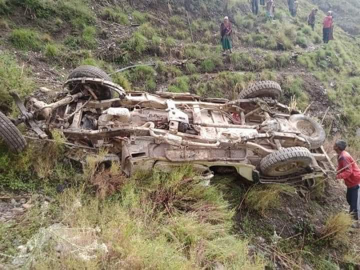 रुकुम पश्चिम जीप दुर्घटना: ५ जनाको मृत्यु