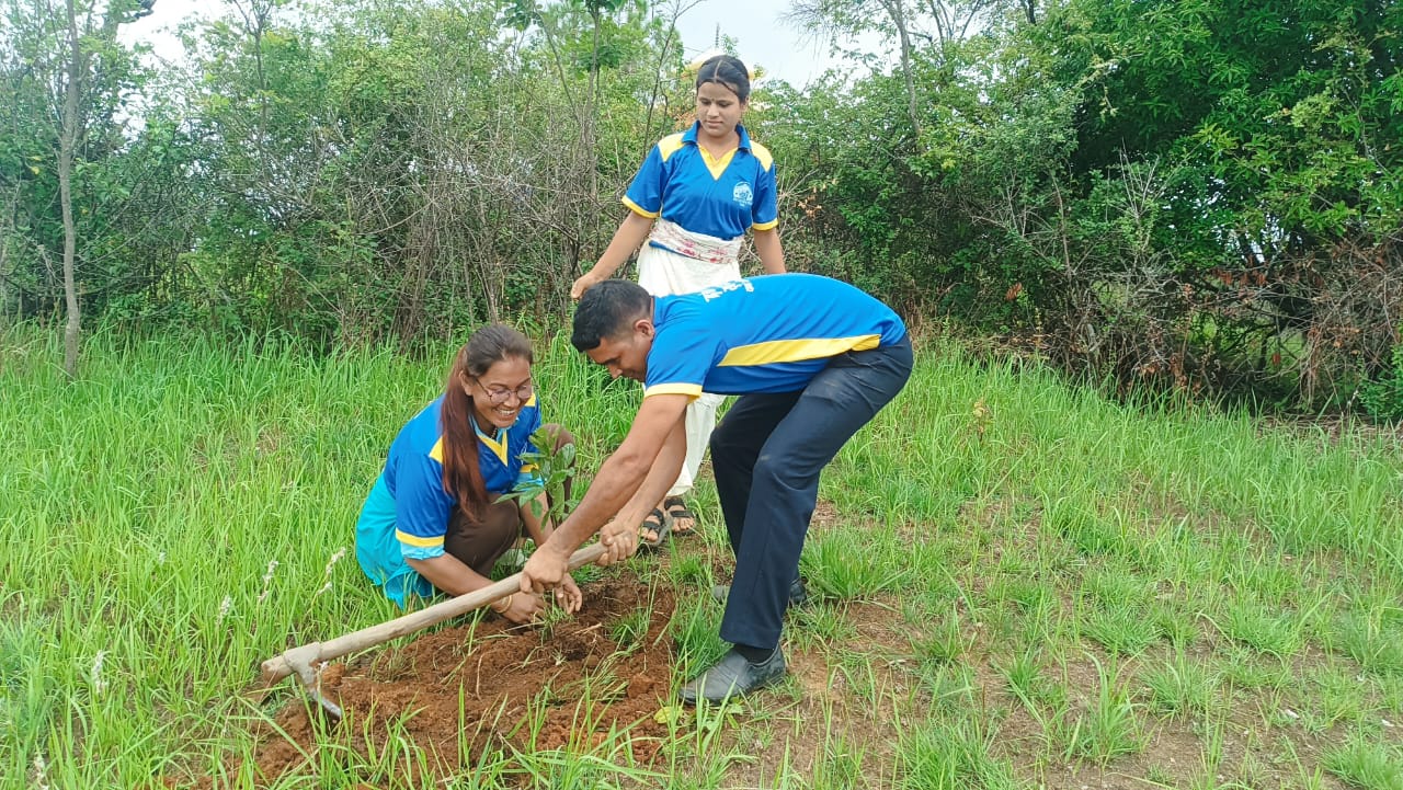 दार्माको पर्यटकीय मालिकामा वृक्षारोपण