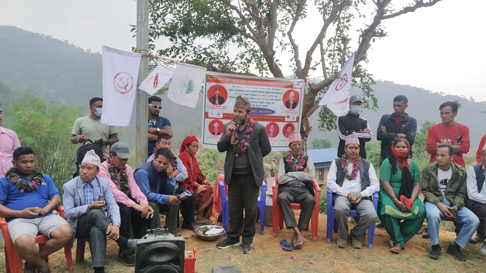 बनगाड कुपिण्डे नगरपालिकामा गठबन्धनको बृहत घरदैलो अभियान 