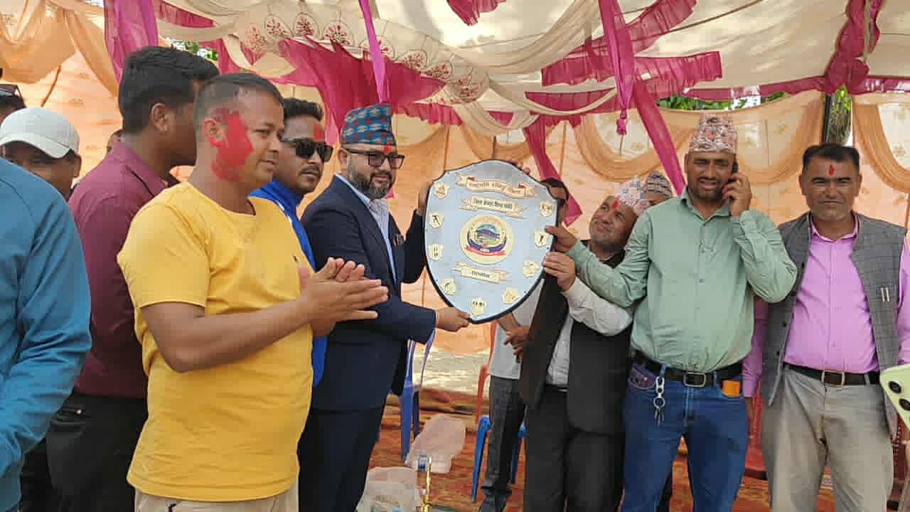 १६औं राष्ट्रपति रनिङ शिल्डको उपाधि शारदा नगरपालिकालाई