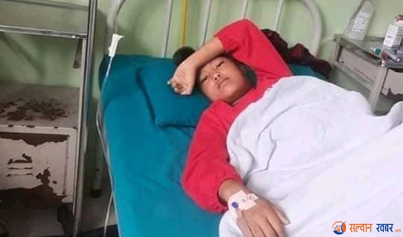 व्लड क्यान्सर निकिता बचाउको लागि साउदीबाट ३७ हजार सहयोग  