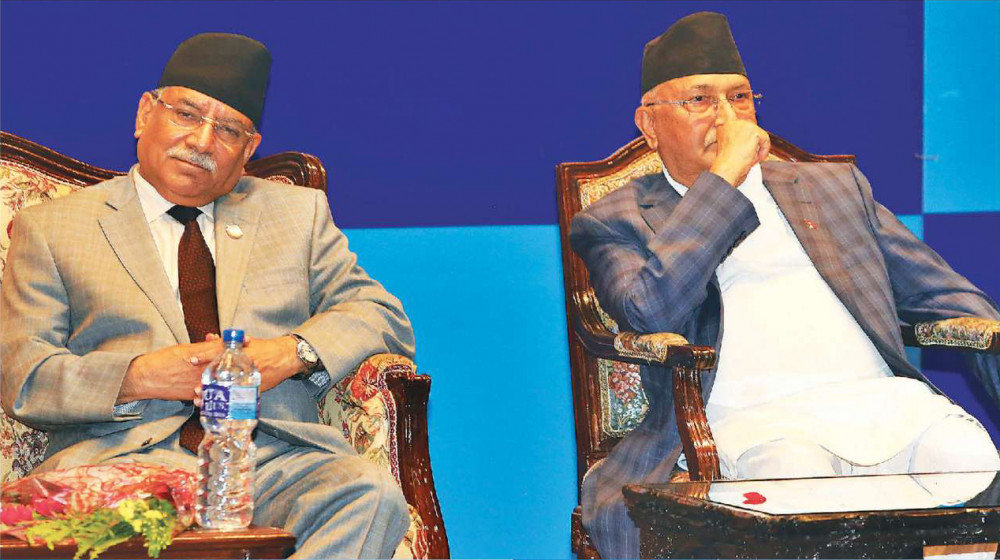 केपी शर्मा ओली र पुष्पकमल दाहालबीच फेरि खटपट 