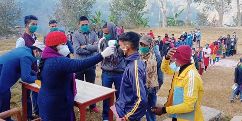 कक्षा १२ को परीक्षा आजबाट सुरु (फोटो फिचर)
