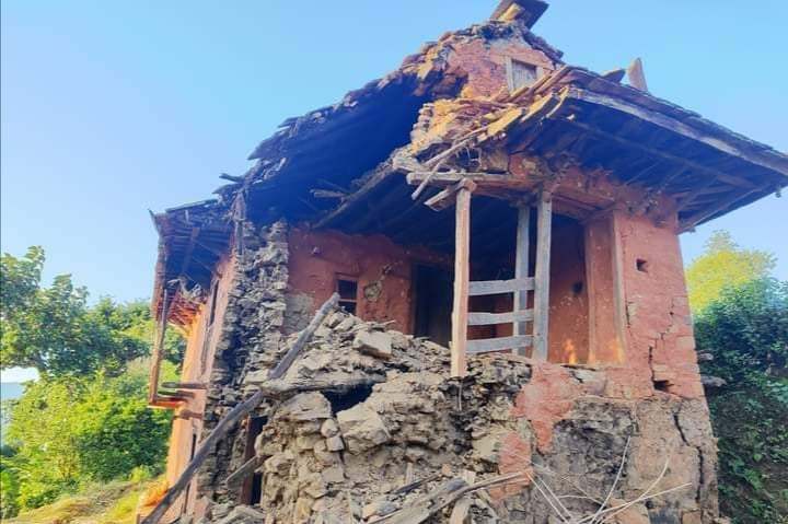 सल्यानमा भूकम्पबाट २५ घर पूर्णरुपमा क्षति 