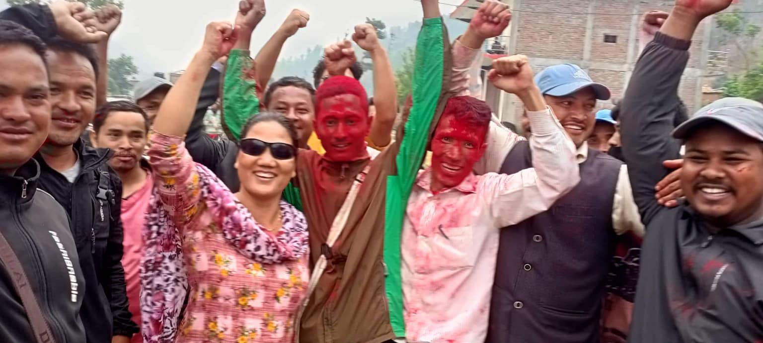 कांग्रेस गाउँपालिका अध्यक्ष उम्मेदवारकै वडामा माओवादी प्यानल विजयी