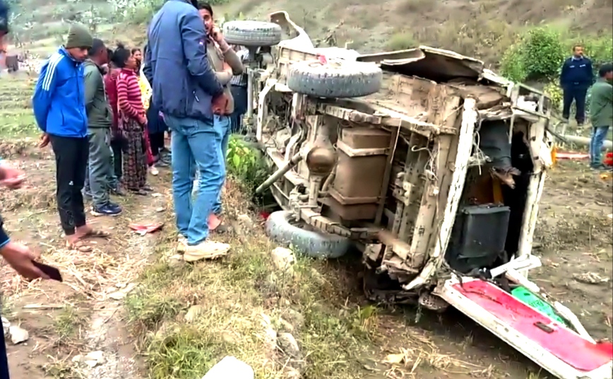 तुलसीपुरको सिरखोलामा भएको जिप दुर्घटनामा मृत्यु हुनेको संख्या चार पुग्यो 