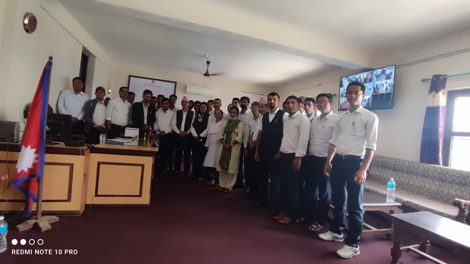 सल्यानका कर्मचारीद्वारा संघीय निजामती ऐन जारी गर्न स्थानीय प्रशासन मार्फत ज्ञापन -पत्र