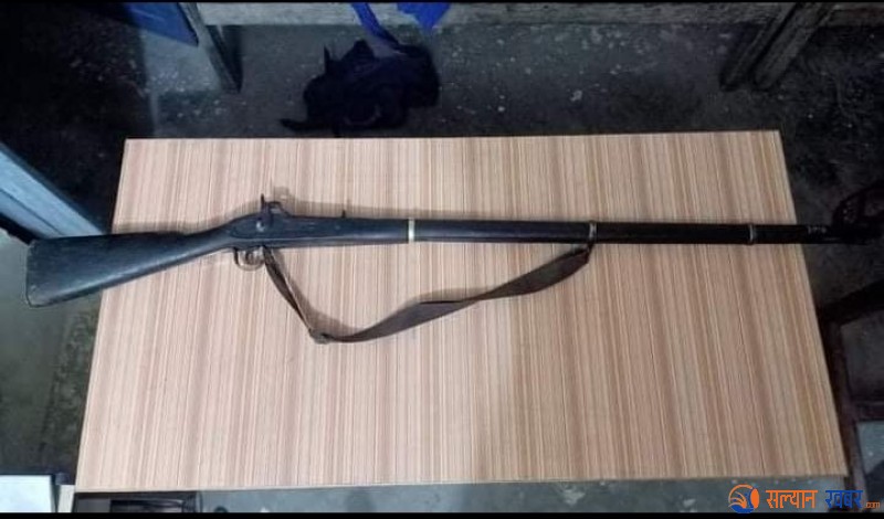 सल्यानमा भरुवा बन्दुक सहित एक पक्राउ 