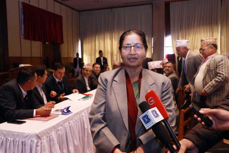राष्ट्रियसभाको उपाध्यक्षमा उर्मिला अर्याल निर्वाचित
