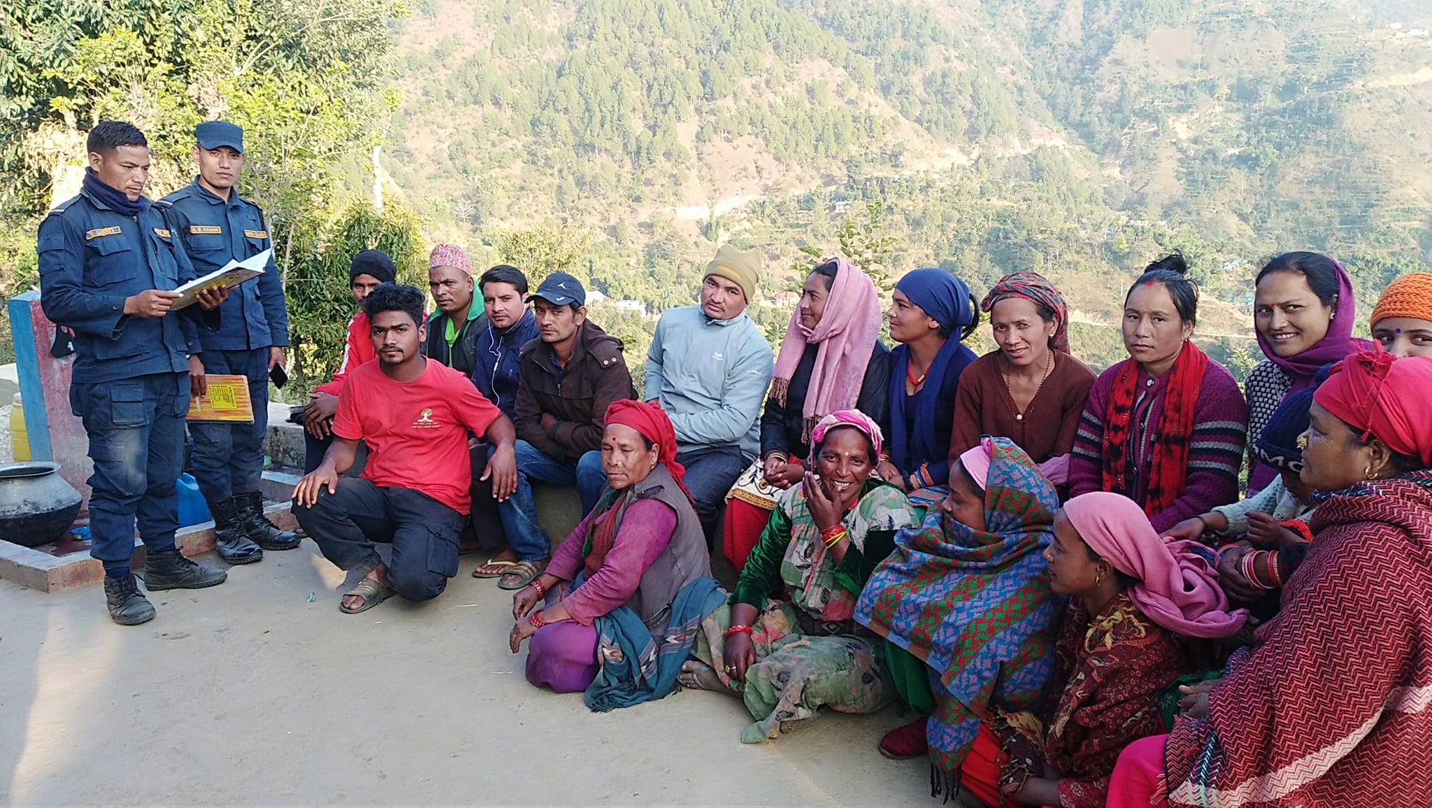 अपराधिक घटना नियन्त्रण गर्न टोल सुधार समिति गठन गर्दै सल्यान प्रहरी 