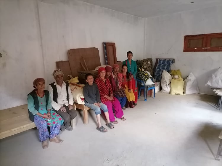 बाढी पहिरो पिडित बाफुखोलाबासीले अझै राहत पाएनन् 