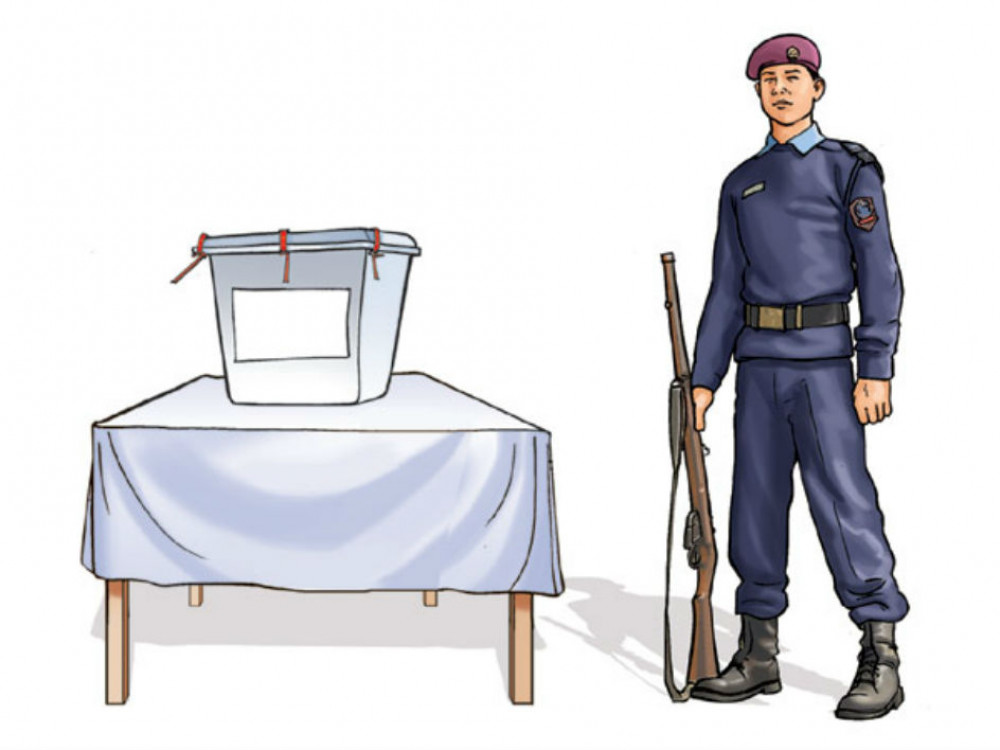 सल्यानका ३८ मतदान स्थल अति संवेदनशील