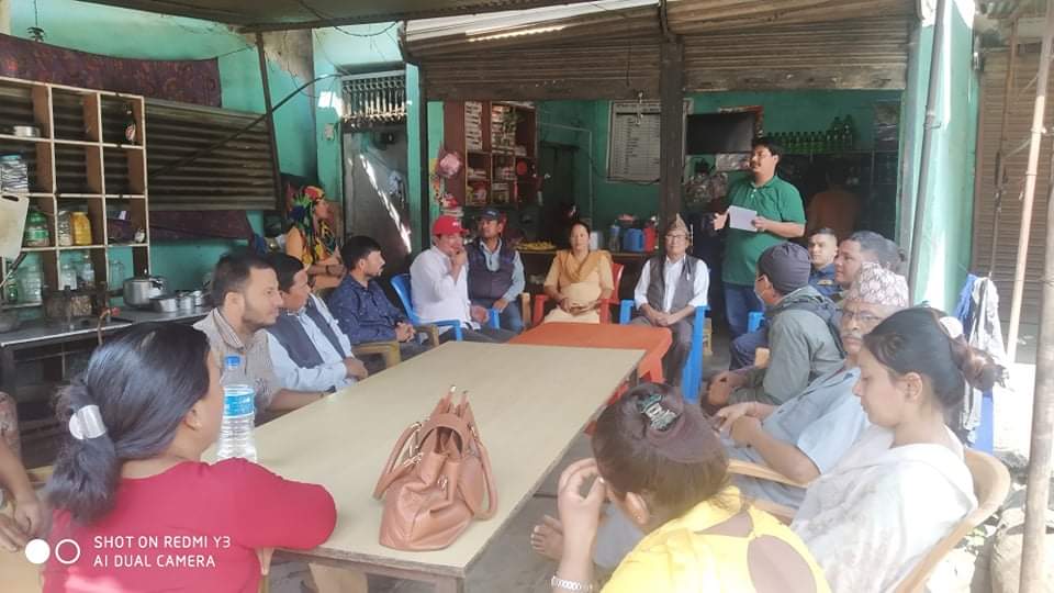 सल्यान उद्योग वाणिज्य संघले दियो   कोरोनाबाट मृत्यु भएका सदस्यलाई राहत  