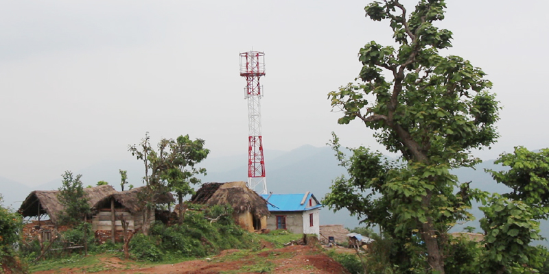 निमार्ण भएको एक वर्ष बितिसक्दा पनि सञ्चालनमा आएन सल्यान कालिमाटीमा टेलिकमको टावर 