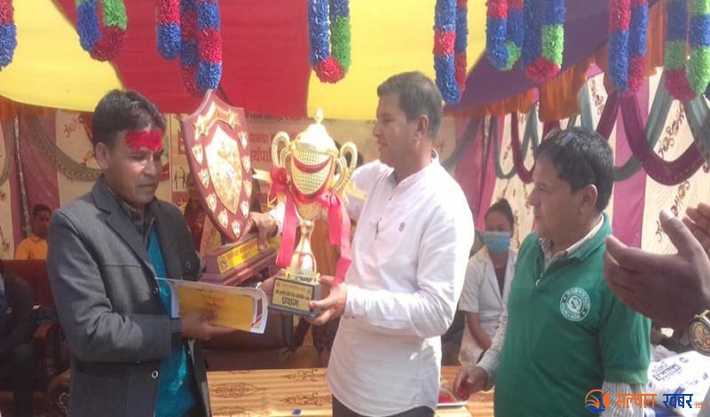 मेयर कप तथा राष्ट्रपति रनिङ शिल्डको उपाधि शिवजन माध्यमिक विद्यालयको पोल्टामा (फोटो फिचर)