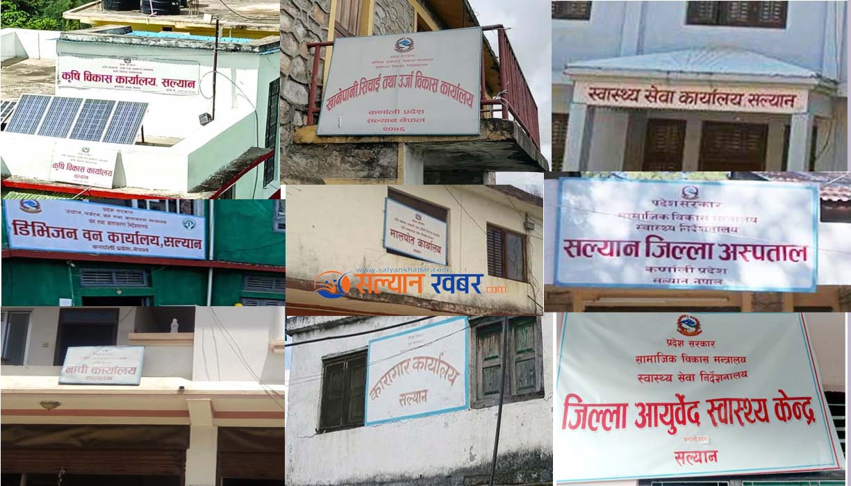 सल्यानमा एकै दिन १ सय ९ कर्मचारी अनुपस्थित 