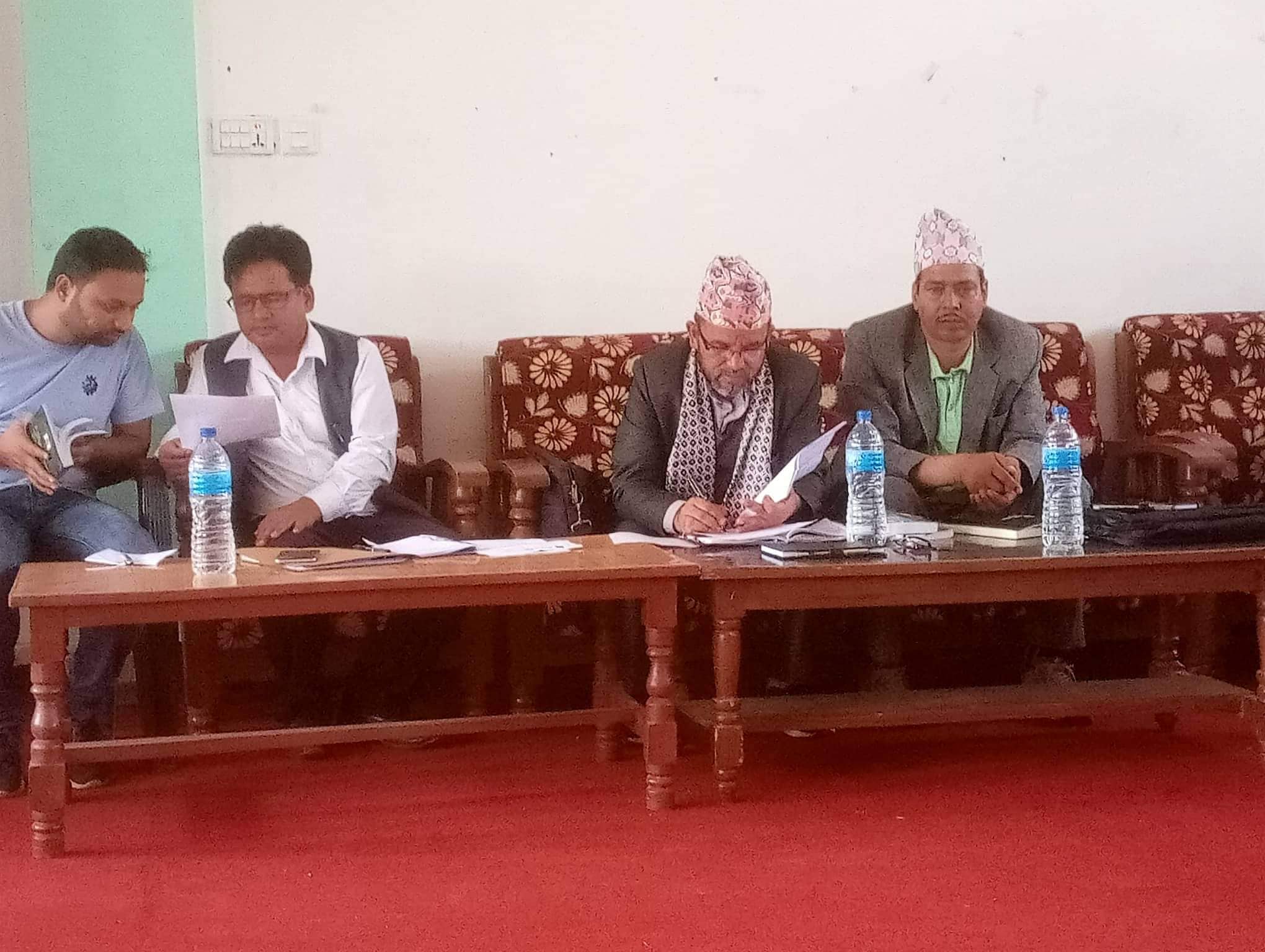 बनगाड कुपिण्डे नगरपालिकाको पहिलो कार्यपालिका बैठक सम्पन्न 