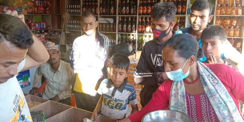 चाडपर्व नजिकिदै जाँदा दार्मा गाउँपालिकामा बजार अनुगमन  