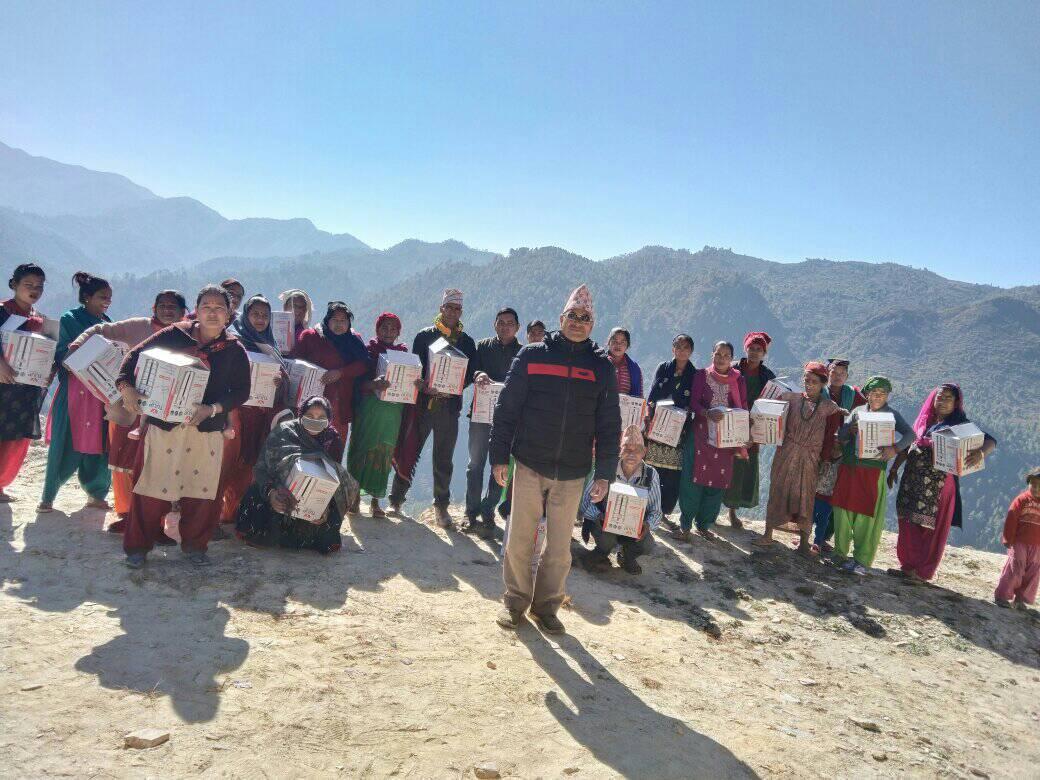 कुमाख गाउँपालिकाका ४ सय २६ घरधुरीलाई फिल्टर वितरण 