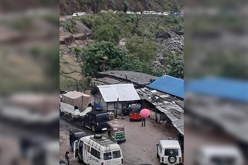 अवरुद्ध छिन्चु –जाजरकोट सडक खुल्यो