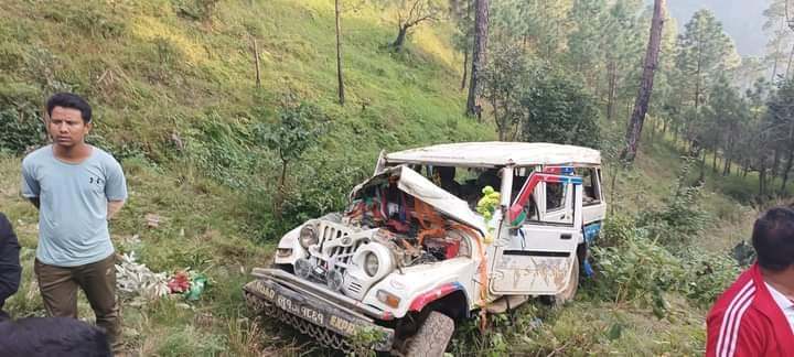 सल्यान जिप दुर्घटनाः दुई जनाको मृत्यु , १७  घाइते 