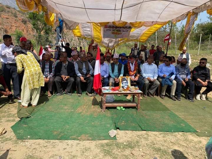बनगाडमा घर घर जाऔ कांग्रेस जिताऔ अभियान