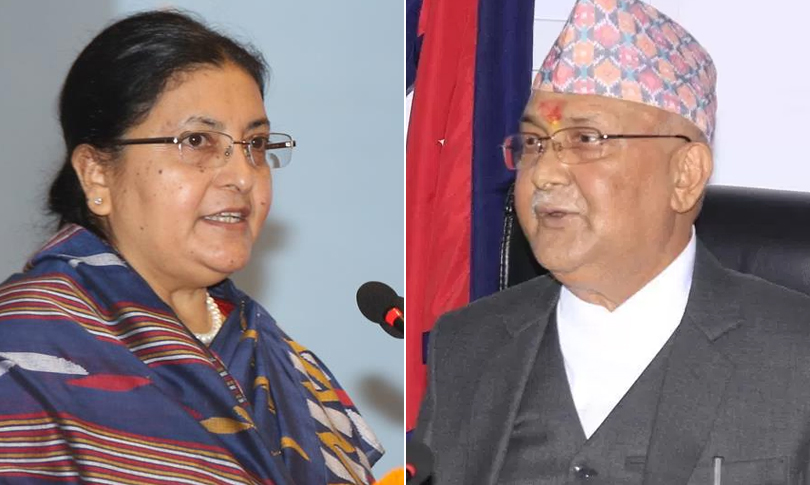 मध्यरातमा राष्ट्रपतिद्धारा संसद विघटन, कात्तिक २६ र मंसिर ३ मा मध्यावधि चुनाव