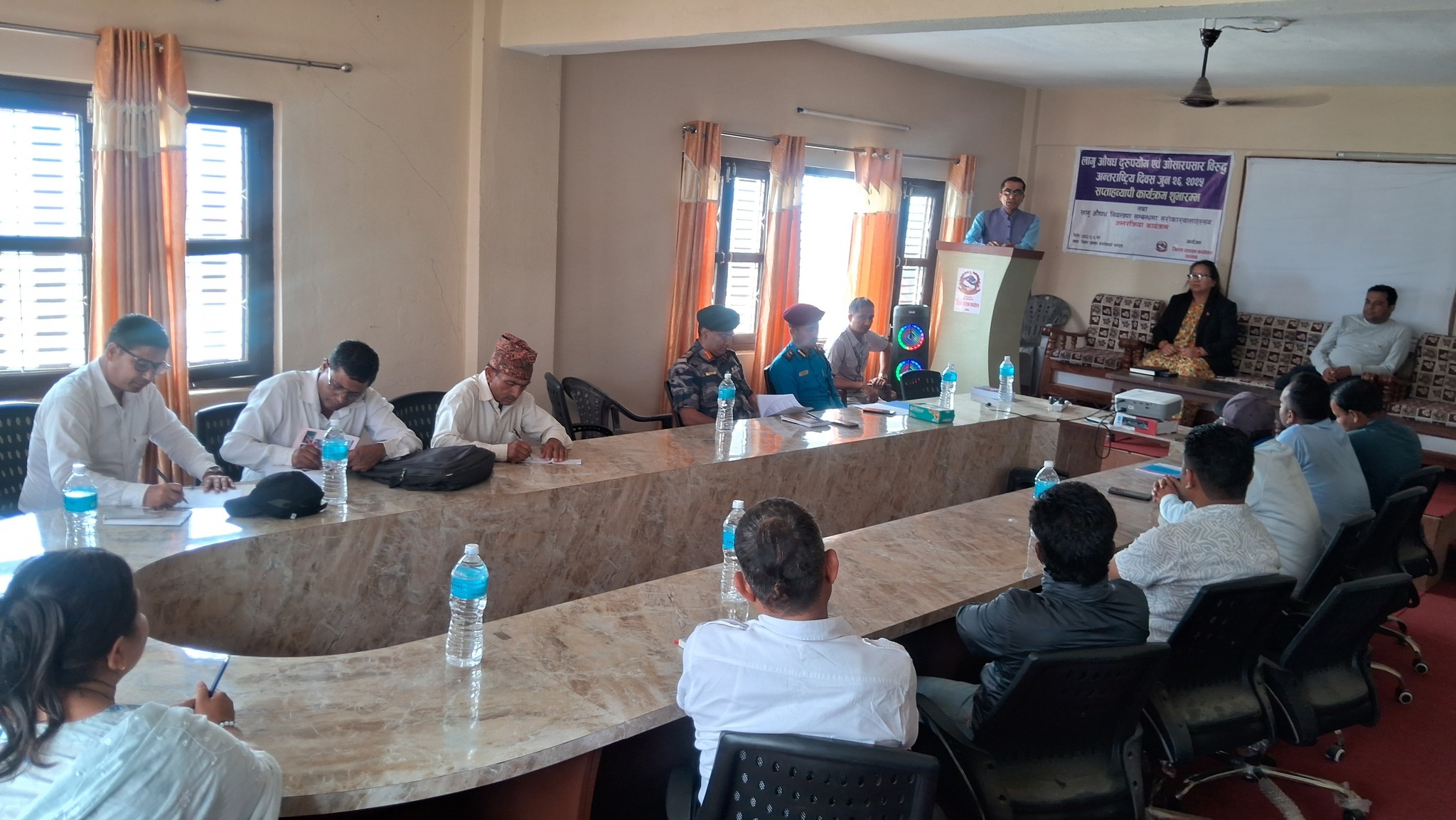 लागू औषध विरुद्धको अन्तर्राष्ट्रिय दिवस  सल्यानमा सरोकारवालाको ऐक्यबद्धता