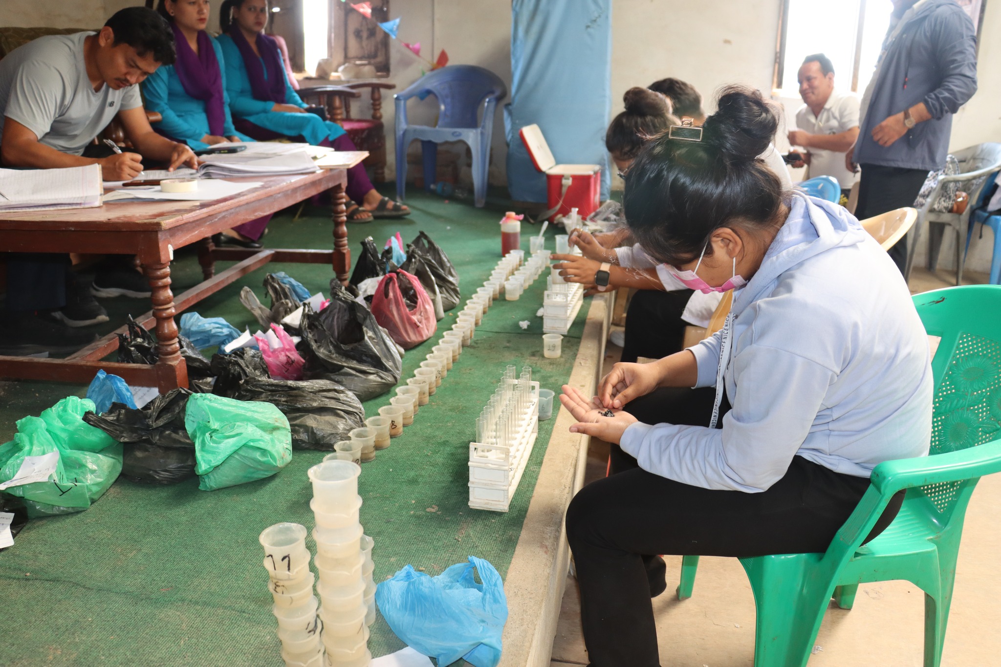 कृषि उत्पादनमा वृद्धि गर्न सल्यानमा माटो परीक्षण 