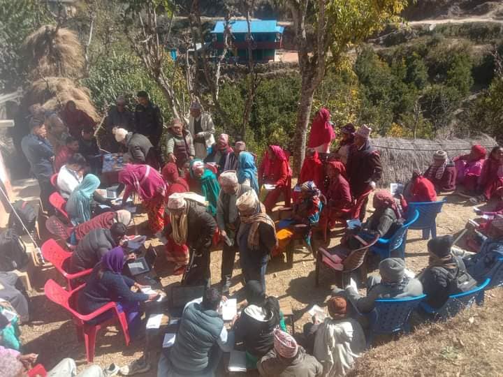 छत्रेश्वरी २ का ज्येष्ठ नागरिकलाई वडा कार्यालयबाट सामाजिक सुरक्षा भत्ता 