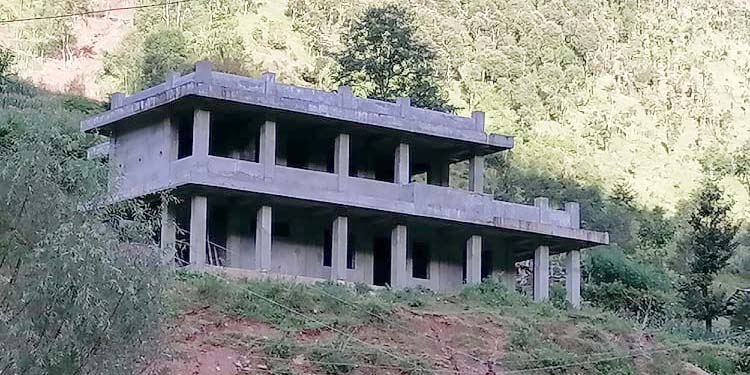 बाफुखोला स्वास्थ्यचौकी भवन दुई वर्षदेखि अलपत्र