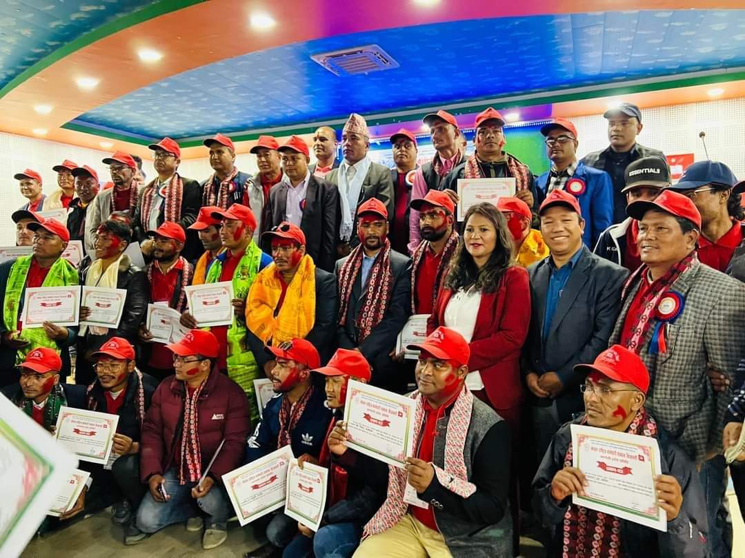 नेपाल राष्ट्रिय कर्मचारी संगठन कर्णाली प्रदेशको अध्यक्षमा गिरी 