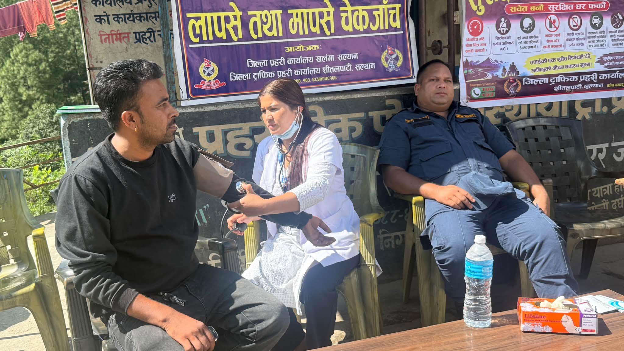 चाडपर्व लक्षित चेकजाँचमा सल्यानमा ११ चालक कारबाहीमा