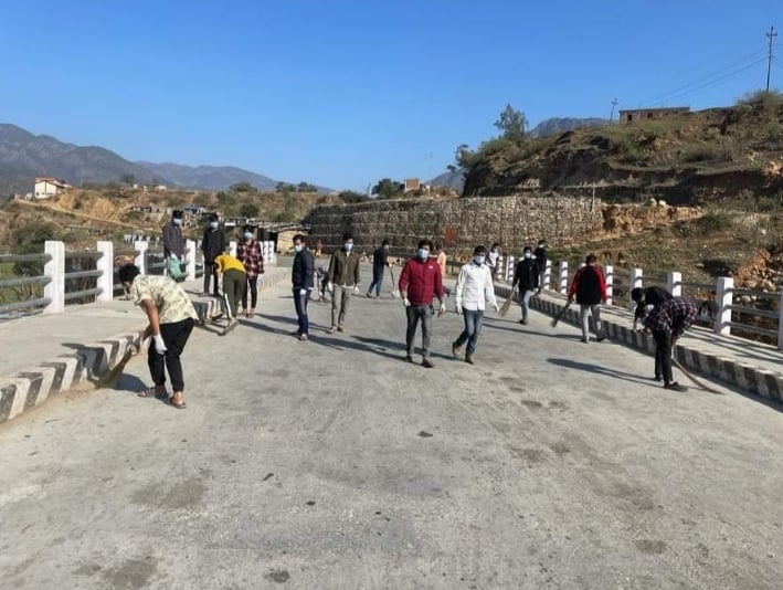 युवा क्लबद्वारा सल्लीबजार सरसफाइ 