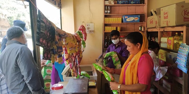चाडपर्व नजिकिएसँगै सल्लीबजारमा बजार अनुगमन
