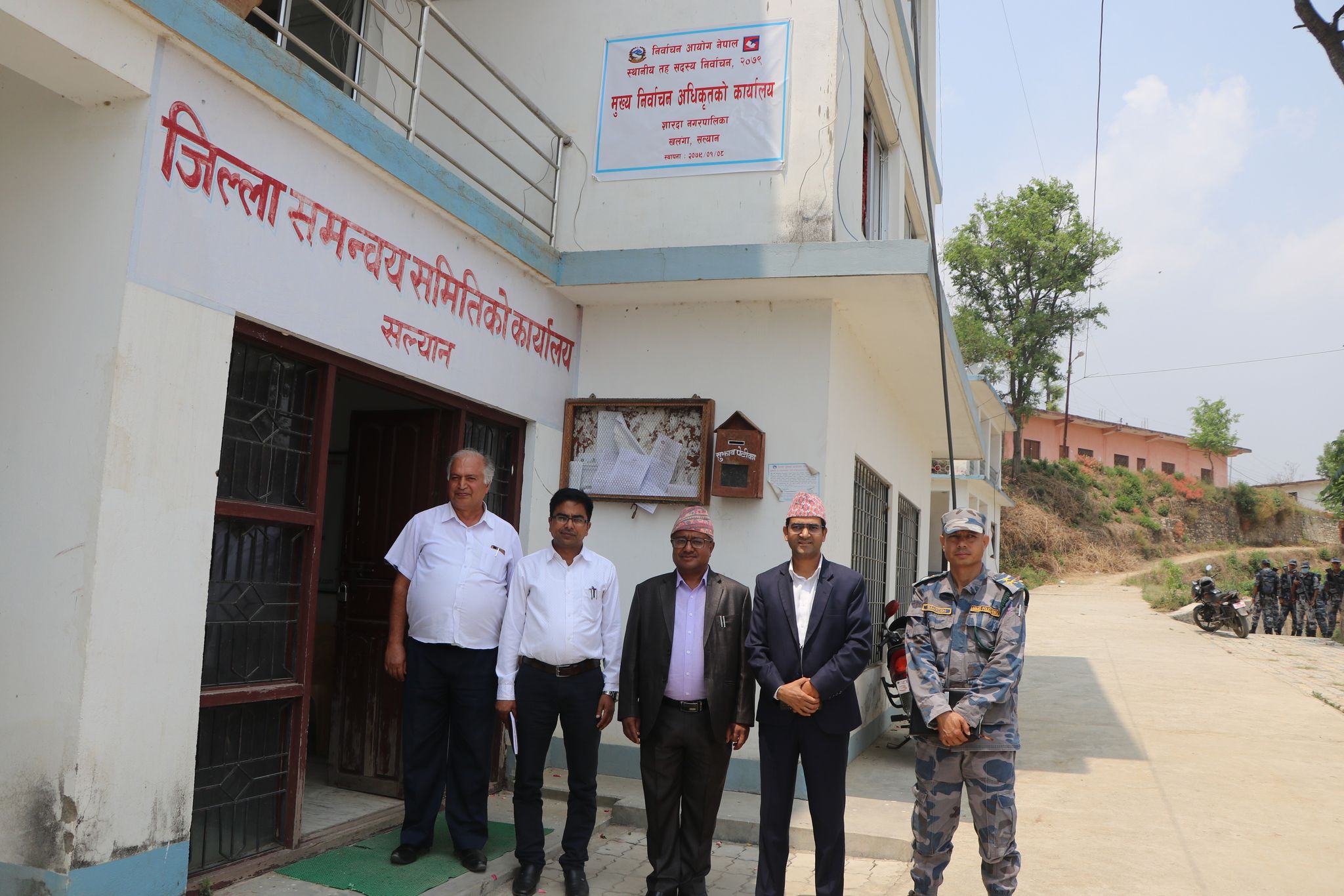 सल्यानमा मुख्य निर्वाचन अधिकृतको कार्यालय स्थापना