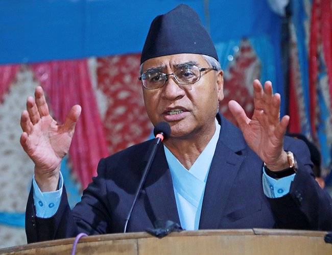 प्रेस स्वतन्त्रा कुण्ठित गर्न खोजियो : सभापति देउवा 