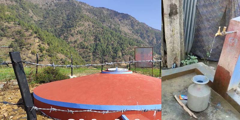  घर घरमा खानेपानीका धारा जडान पछि सिर्पाबासीमा छायो खुसी 